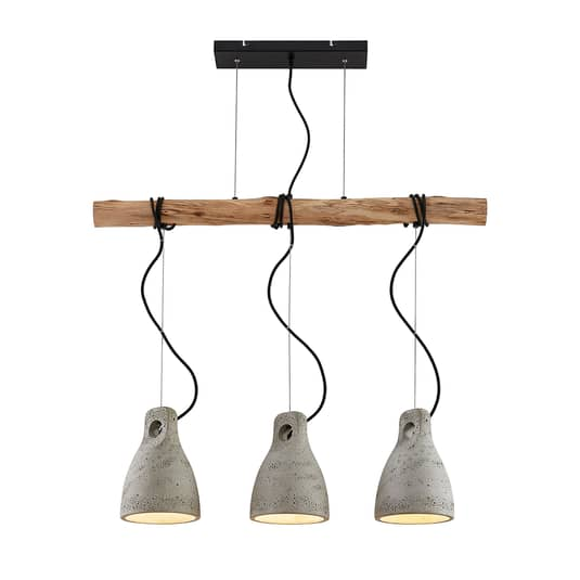 Suspension Lindby Grima, 3 ampoules E27, produit de seconde main 