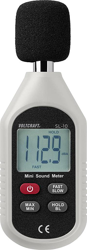 Voltcraft Schallpegel-Messgerät SL-10 30 - 130 dB 31.5 Hz - 8 kHz 61