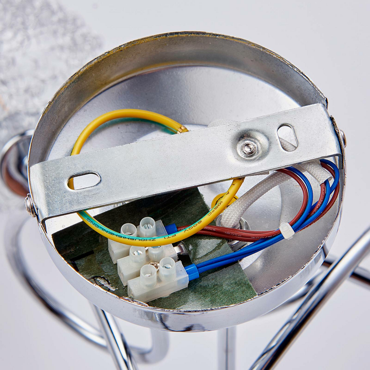 Lindby Deckenleuchte Ticino Hängelampe Wohnzimmerlampe Lampe 3-flammig G9 rund