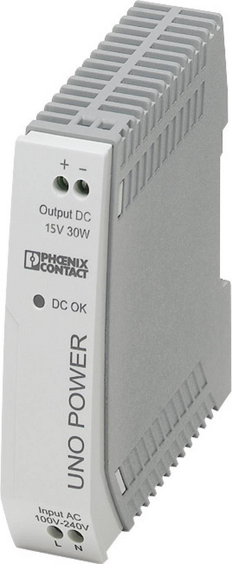 Phoenix Contact Uno Ps/1 Ac/15 Dc/30 W Hutschienen Netzteil Stromversorgung B-Ware