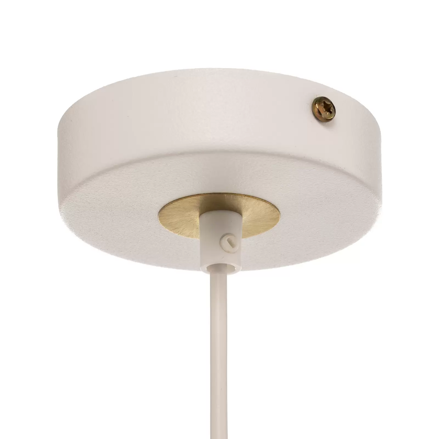 Milagro Pendelleuchte Lincoln Hängeleuchte Hängelampe Leuchte Lampe Weiß/Gold B-Ware