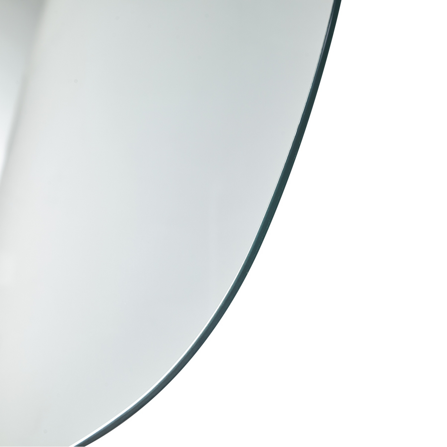 Miroir LED Lucande Celestiel ovale chauffant CCT 80 cm, lampe murale