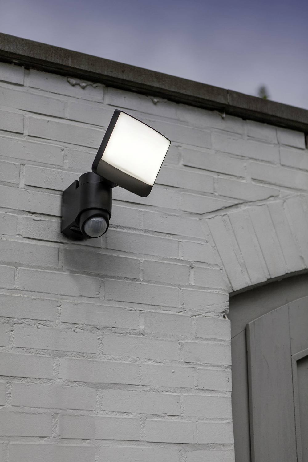 B-Ware Lutec Solar Spot Bewegungsmelder Beleuchtung Wandleuchte Wandlampe Licht