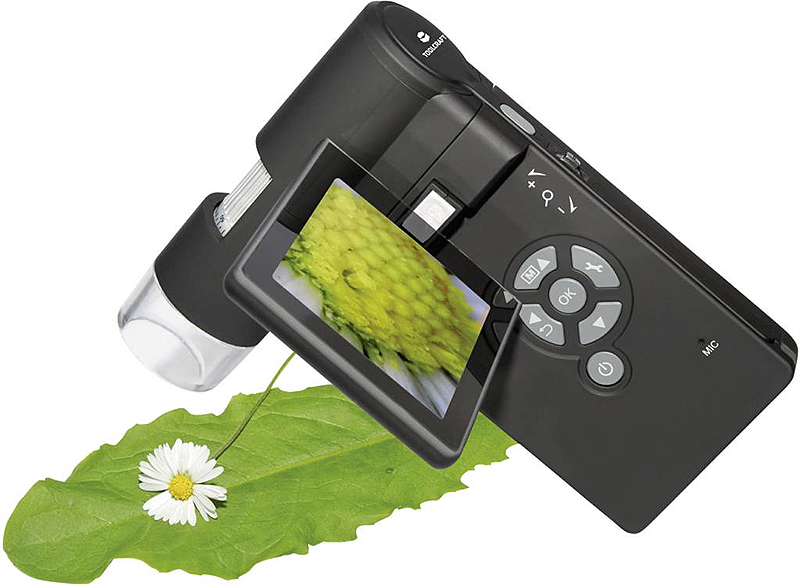 Toolcraft Usb Mikroskop Mit Monitor 5 Mio. Pixel Siehe Text/Foto B-Ware - 4053199557158