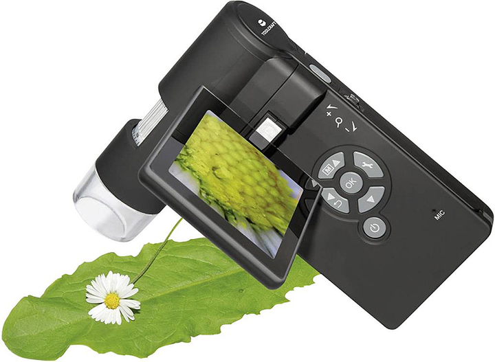 Toolcraft Usb Mikroskop Mit Monitor 5 Mio. Pixel Siehe Text/Foto B-Ware - 4053199557158