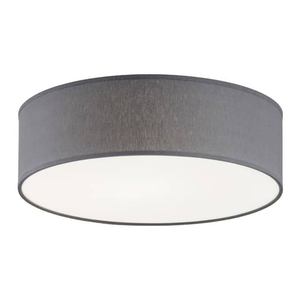 Plafonnier Euluna Rondo de qualité B, suspension, lampe, luminaire, E27, gris, ø 50323