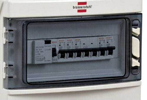 B-Ware Brennenstuhl Baustromverteiler Bsv Tragbarer Stromverteiler 4 400 V Steckdose