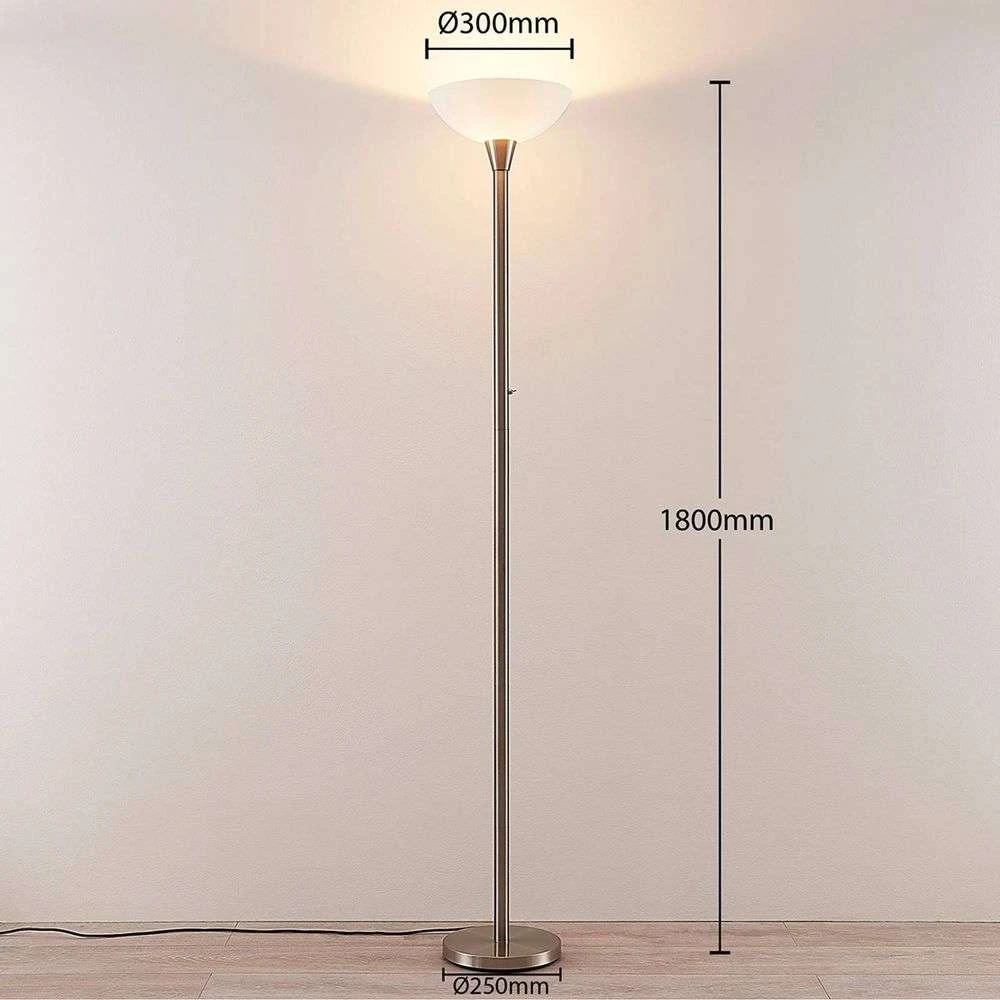 B-Ware Lindby Deckenfluter Ignacia Stehleuchte Stehlampe Leuchte Lampe Deckenfluter E27