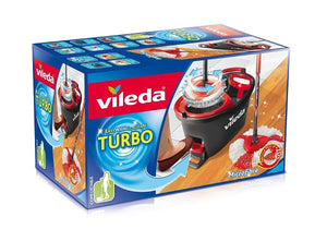 B-Ware Vileda Turbo Easy Wring & Clean Komplett Set, Wischmop & Eimer Mit Power Schleu458