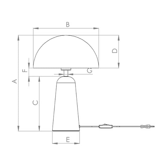 B-Ware Eglo Aranzola Tischlampe Tischlampe Lampe Leuchte Nachttischlampe Schwarz E27