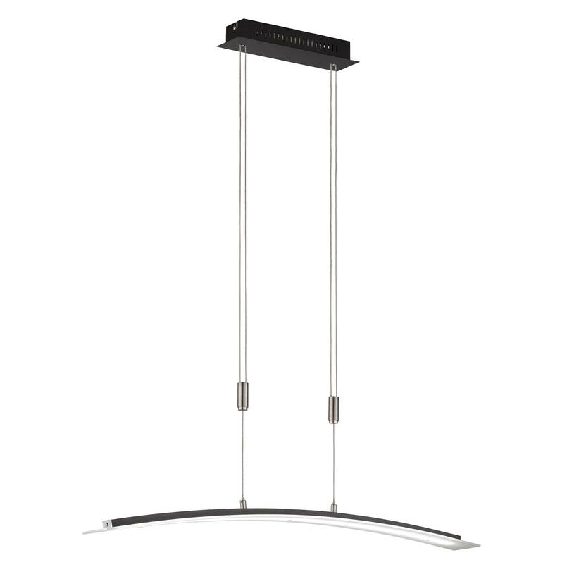 B-Ware Fischer & Honsel Led Hängeleuchte Metis Hängelampe Led Dimmbar Cct Schwarz 90cm