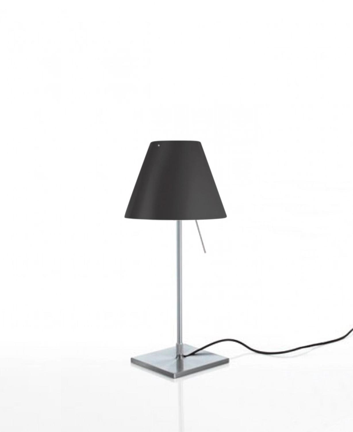 Luceplan Costanzina Schirm D13pi/1/2 Liquorice Black Lampe Leuchte Stehleuchte B-Ware