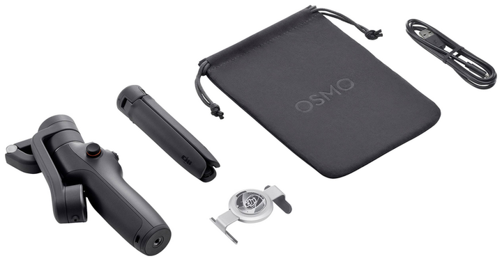 Dji Osmo Mobile 6 Gimbal Elektrisch 1/4 Zoll Schwarz Bluetooth Handy Halterung B-Ware