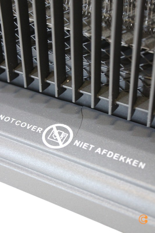 Eurom Elektrisches Kaminfeuer Elektrokamin Feuereffekt 2000 W Siehe Text/Foto C-Ware