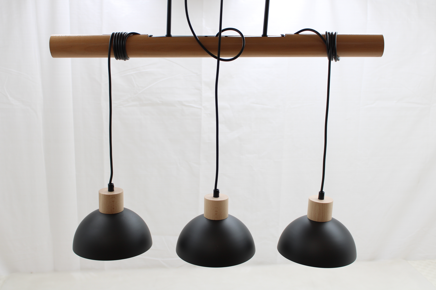 Just Light Hängeleuchte Arik Hängelampe Deckenlampe Leuchte Schwarz Dreiflammig B-Ware - 5902693772262
