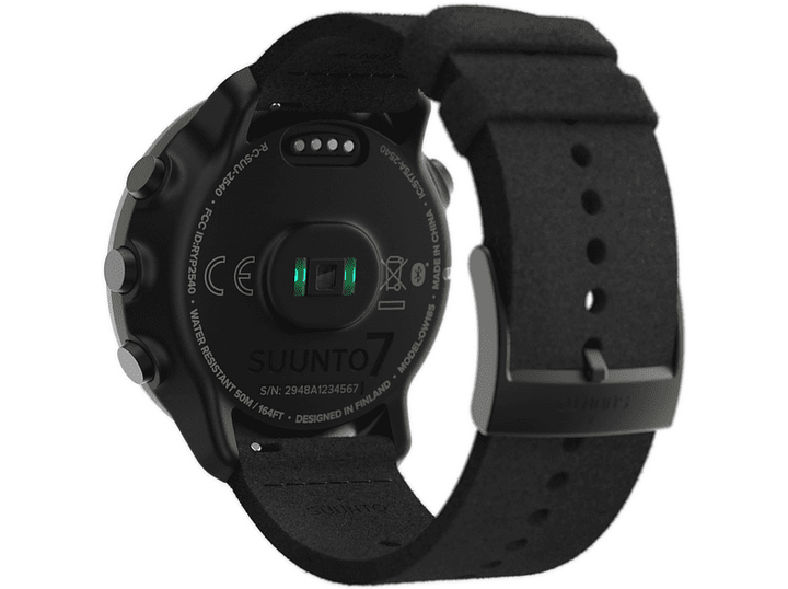 Suunto 7 Matte Black Titanium Smartwatch Fitness Armband Tracker Sportuhr Uhr