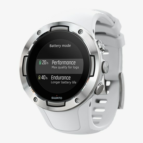 Suunto 5 Sportuhr Fitnessuhr Fitnesstracker Smartwatch Laufuhr Uhr Weiß