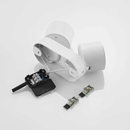 B-Ware Lindby Lowie Led Spot Zweiflammig Leuchte Deckenleuchte Lampe Led Weiß Warmweiß