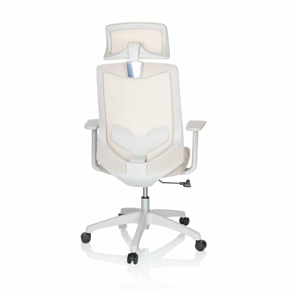 Hjh Office Mikeo W Home Office Bürostuhl Beige Drehstuhl Arbeitsstuhl Stuhl B796 B-Ware