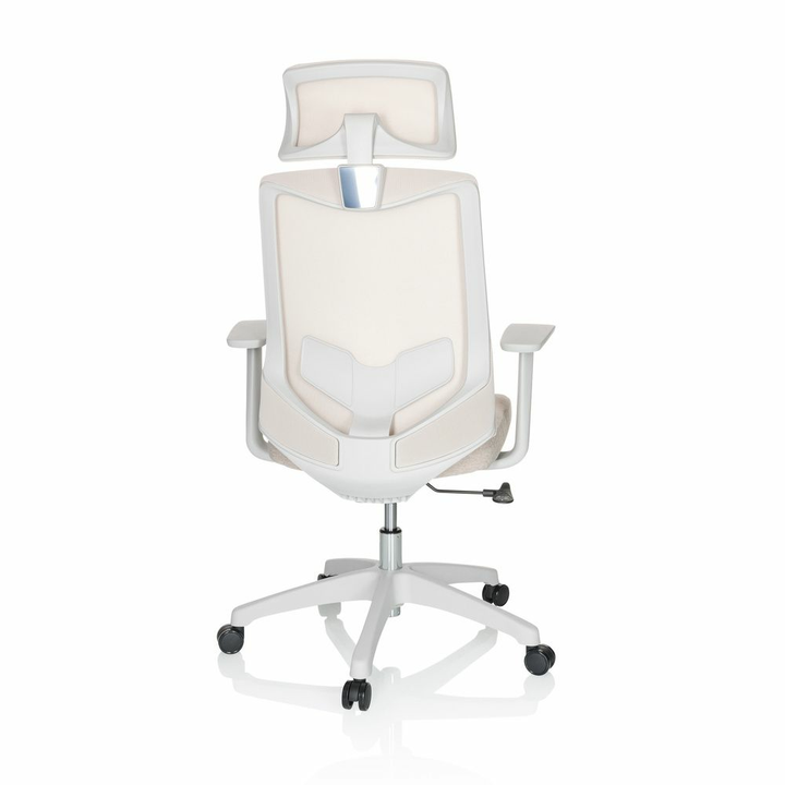 Hjh Office Mikeo W Home Office Bürostuhl Beige Drehstuhl Arbeitsstuhl Stuhl B796 B-Ware