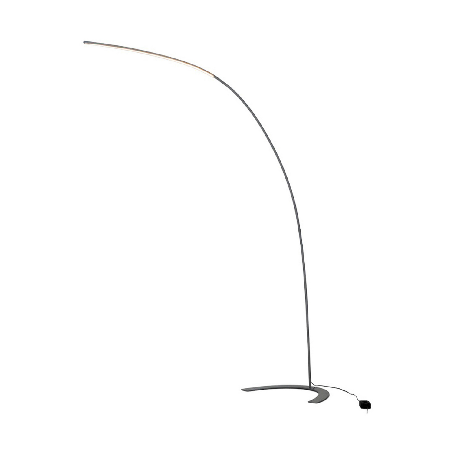 Lindby Silberne Led Stehlampe Danua Stehleuchte Standlampe Leuchte Bogenform 361 B-Ware - 4251096506419