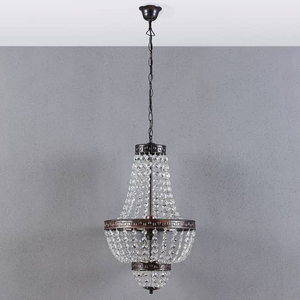 Lustre suspendu en cristal Lindby Jorve G9551 