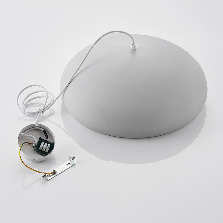 Lindby Metall Pendelleuchte Gerwina Hängeleuchte Deckenlampe Lampe Weiß Gold622 B-Ware