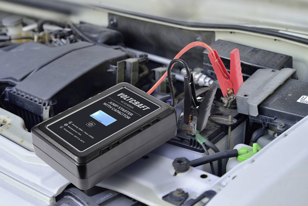VOLTCRAFT Schnellstartsystem VC-12/1000A VC-13998130 12V=500A KondensatorTechnik
