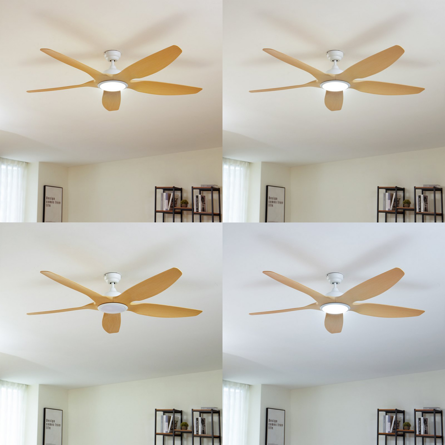 B-Ware Lucande Omendo Led Deckenventilator Ventilator Deckenleuchte Deckenlampe408