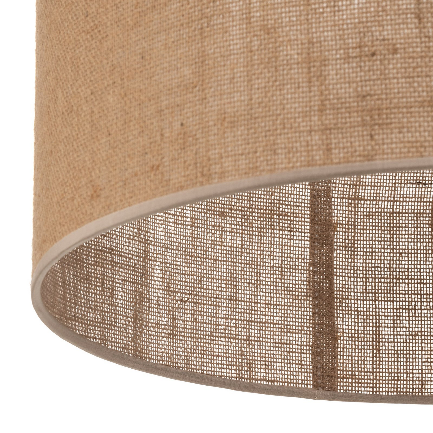 B-Ware Juta Hängeleuchte Pendelleuchte Hängelampe Jute Einflammig ø 50 Cm Leuchte Lampe