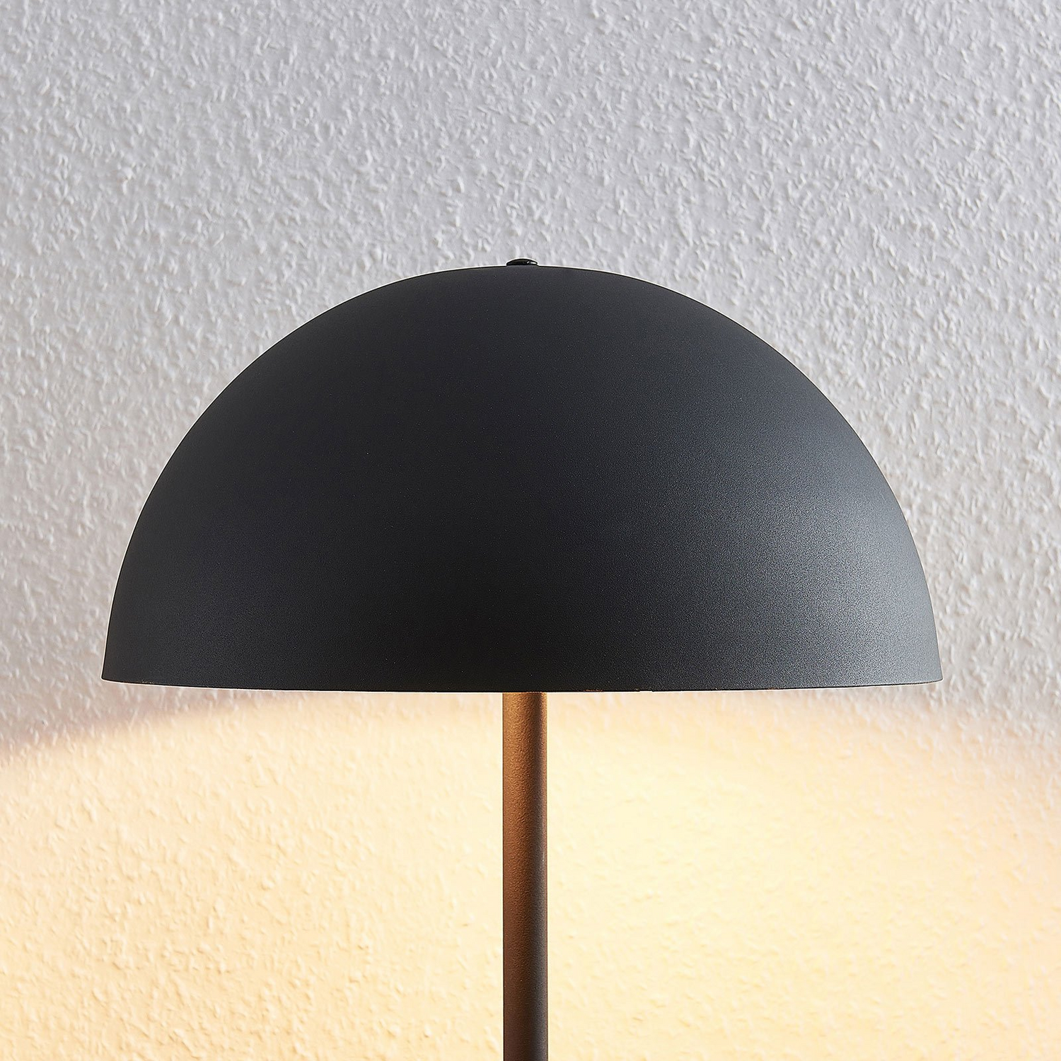 B-Ware Lindby Tischleuchte Idalene Schreibtischlampe Bürolampe E27 Metall Schwarz G684