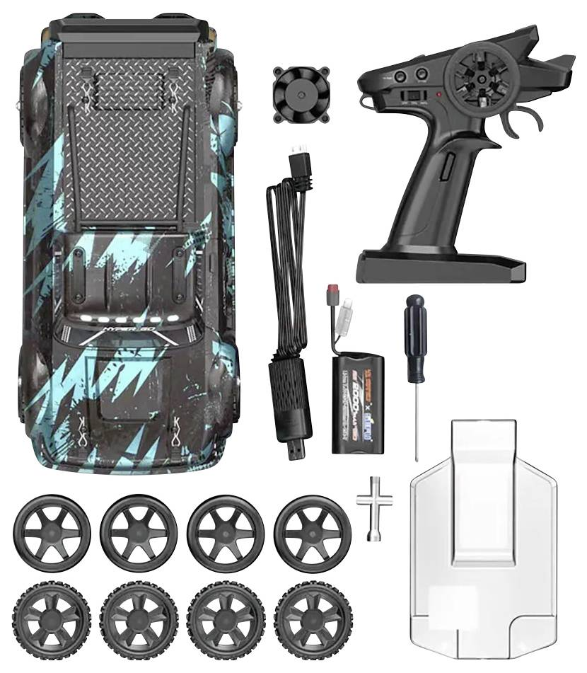 B-Ware Mjx Hyper Go Schwarz Brushless 1:14 Rc Modellauto Elektro Rally Siehe Text/Foto