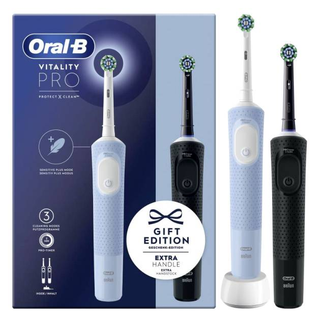 Oral-B Vitality Pro D103 Duo 4210201446514 Elektrische Zahnbürste Mundpflege