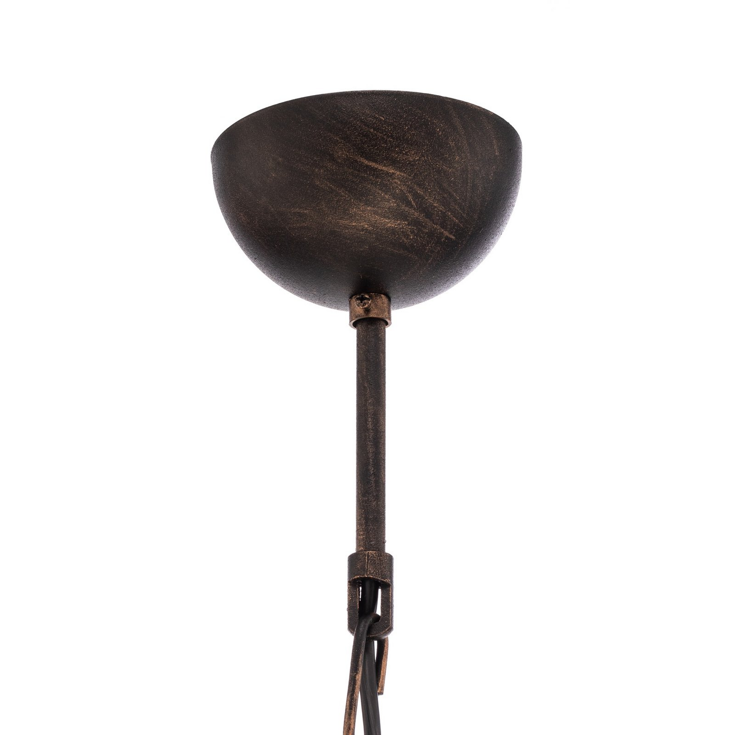 Avonni Hängelampe Av 5063 1 Bsy Hängeleuchte Leuchte Glasschirm Kupfer Schwarz B-Ware - 8698957181099