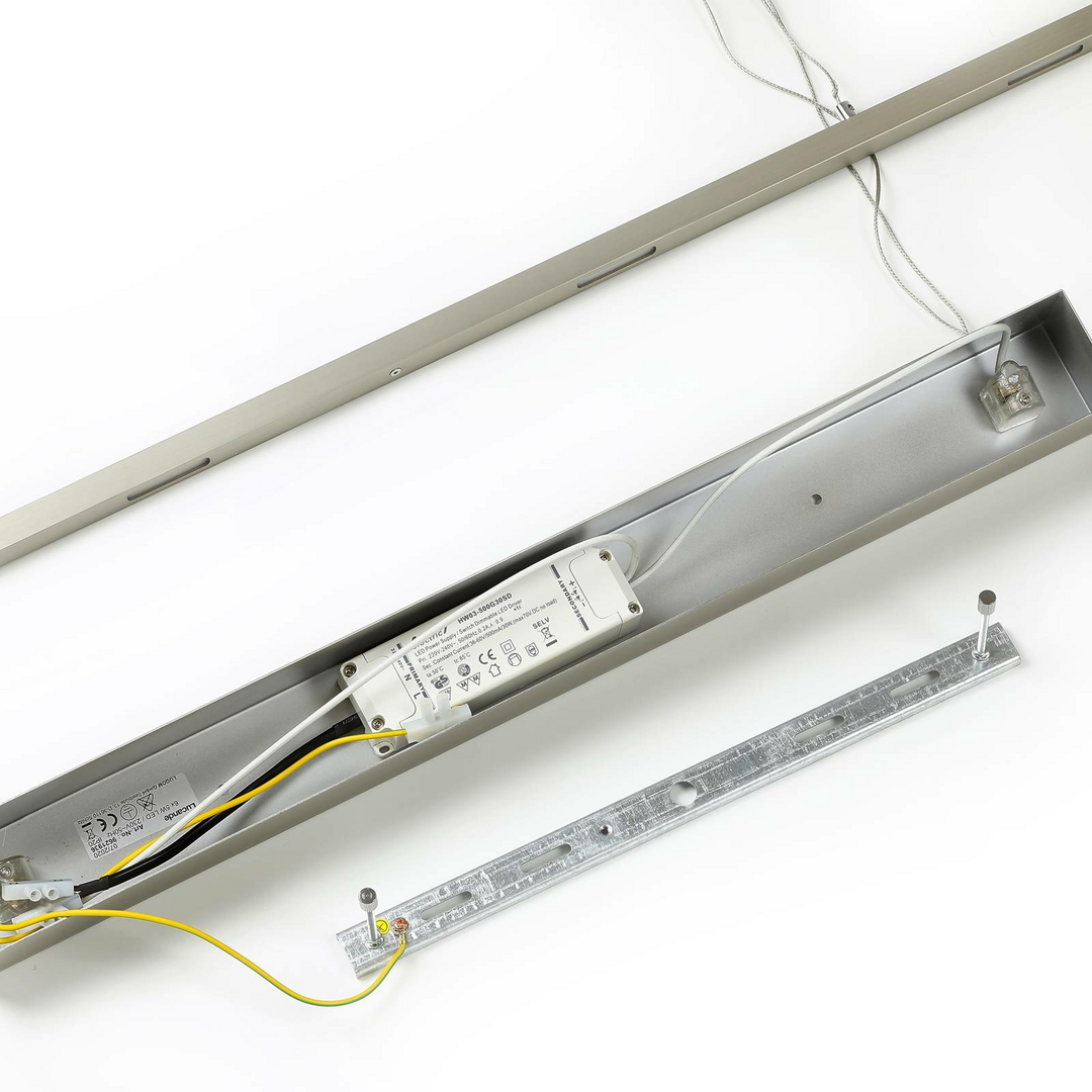 Lucande LED-Esszimmer-Pendellampe Arnik Pendelleuchte Lampe dimmbar 140cm nic390