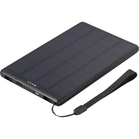 Batterie externe solaire VOLTCRAFT SL-100VC 10000 mAh, chargeur solaire Powerbank116
