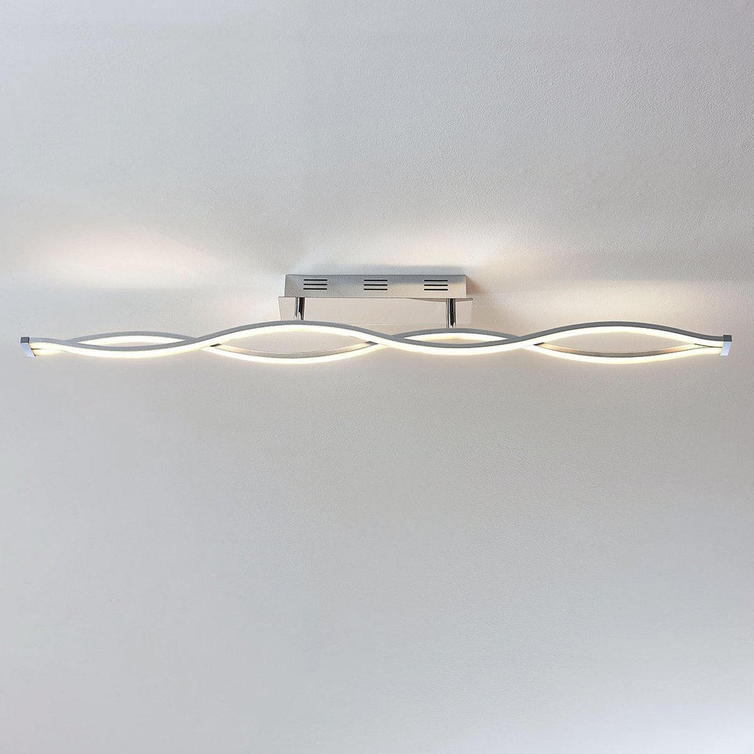 Lucande Led Deckenlampe Roan Lampe Leuchte Warmweiß 40 W Dimmbar Deckenleuchte B-Ware