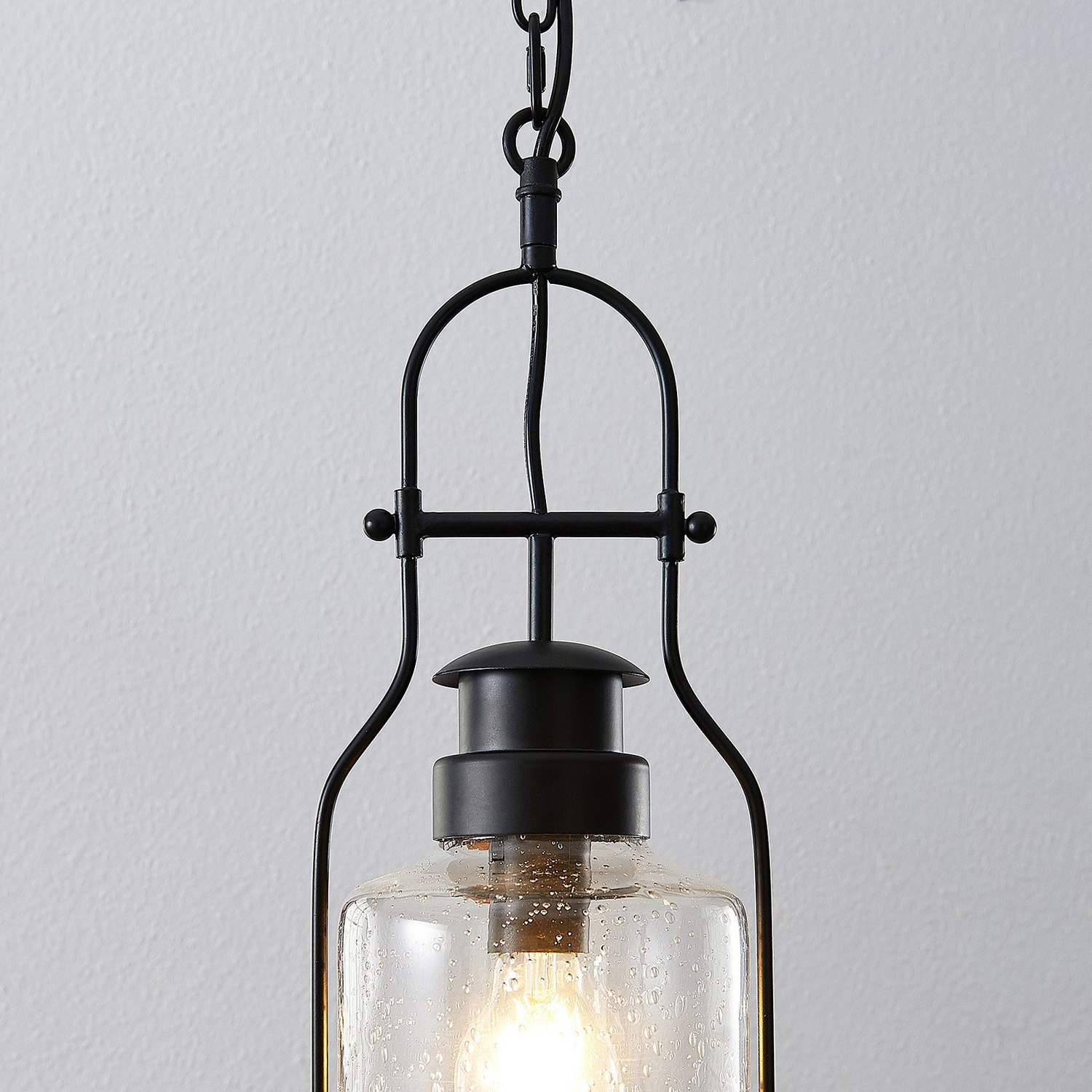 B-Ware Lindby Rozalie Hängeleuchte Laterne Deckenlampe Pendelleuchte Deckenlampe E27