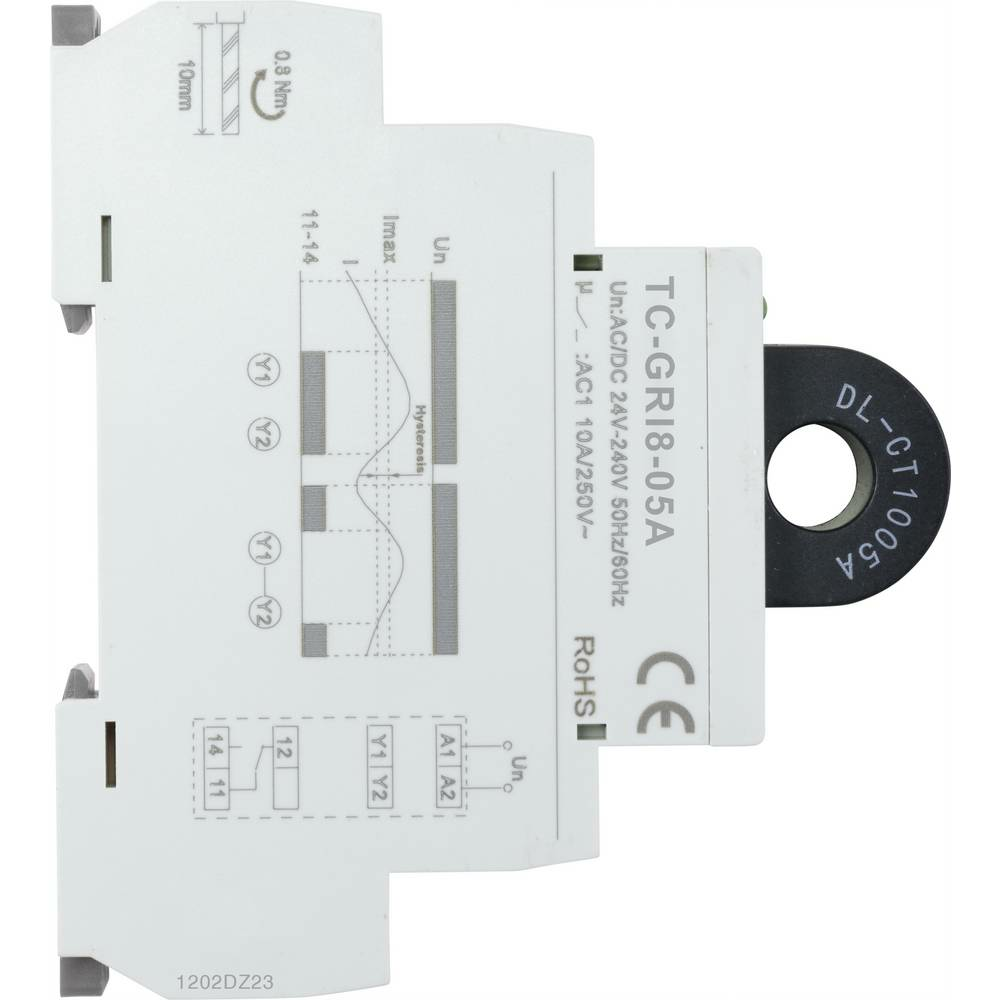B-Ware Tru Components Stromüberwachungsrelais Gri8 05 A Stromumformer Spannungsumformer