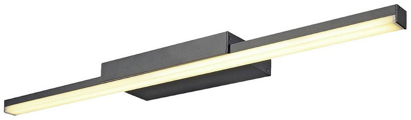 SLV GLENOS 60 1003506 LED-Spiegelleuchte 12 W Warmweiß bis Neutralweiß Schwarz