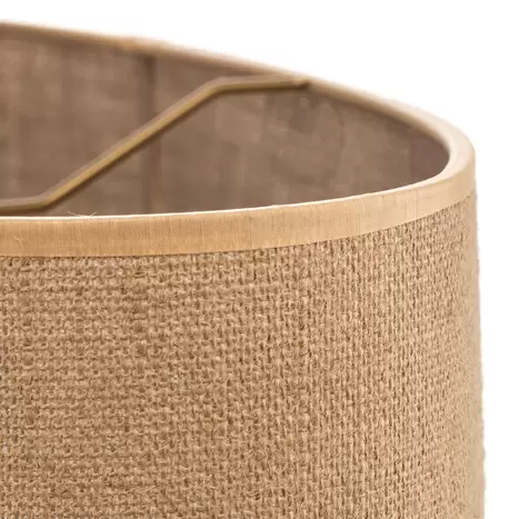 Euluna Pendelleuchte Jute Hängeleuchte Deckenlampe Lampe Ovaler Schirm Jute267 B-Ware - 5903839983252