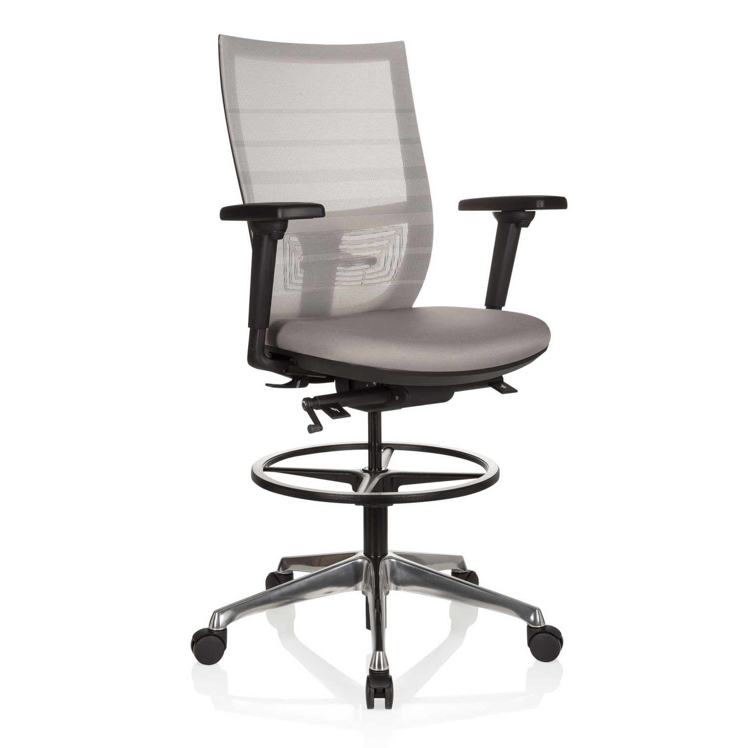 Hjh Office Top Work 98 Arbeitsstuhl Counterstuhl Drehstuhl Schreibtischstuhl B-Ware - 4251084663285