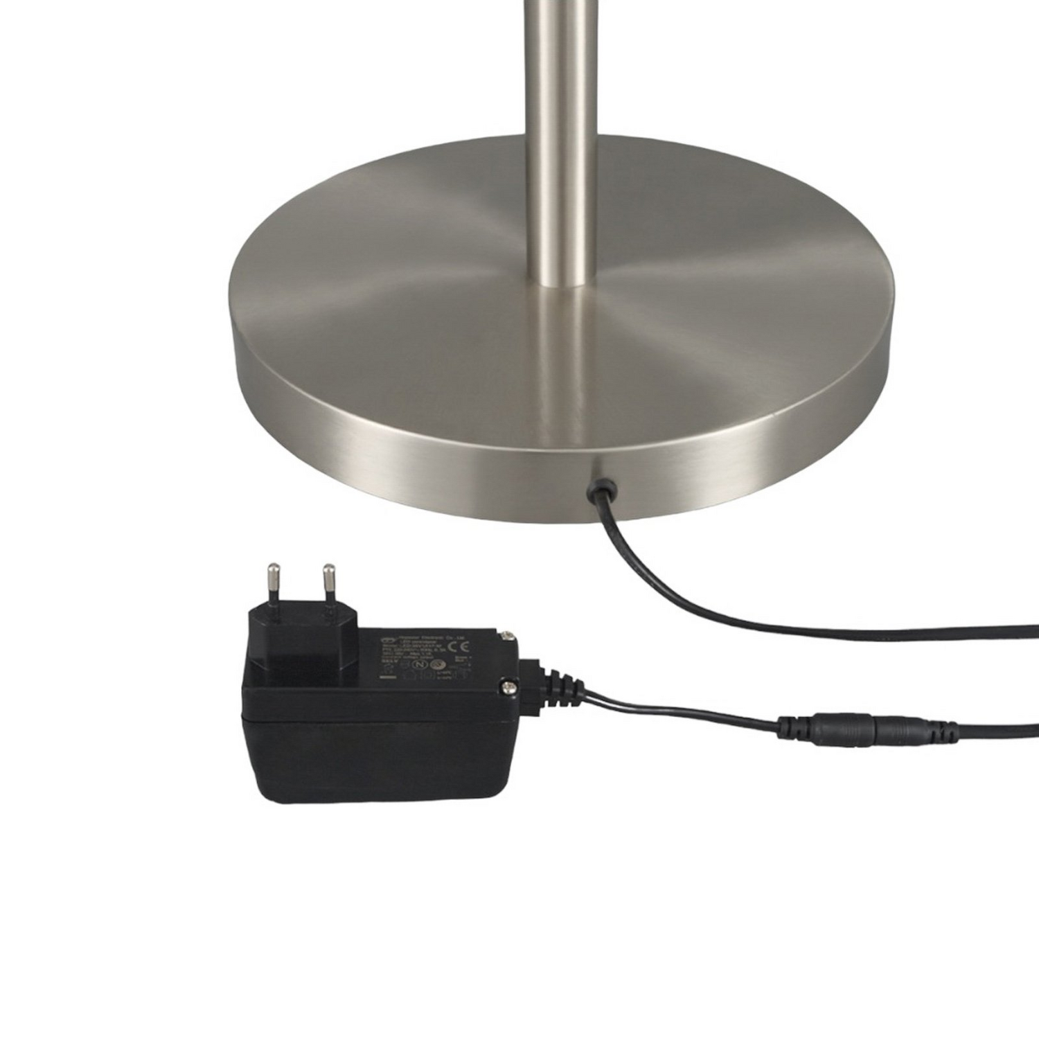 B-Ware Lindby Stehleuchte Deckenfluter Led Ragna Nickel Metall Dimmer Dimmbar818
