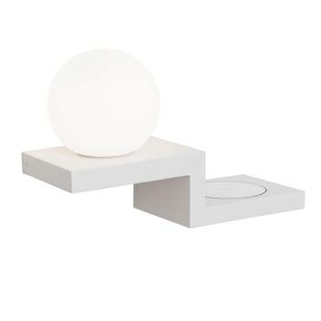 Orion LED-Wandleuchte Snowball Wandlampe Leuchte Lampe mit induktiver Ladefläche