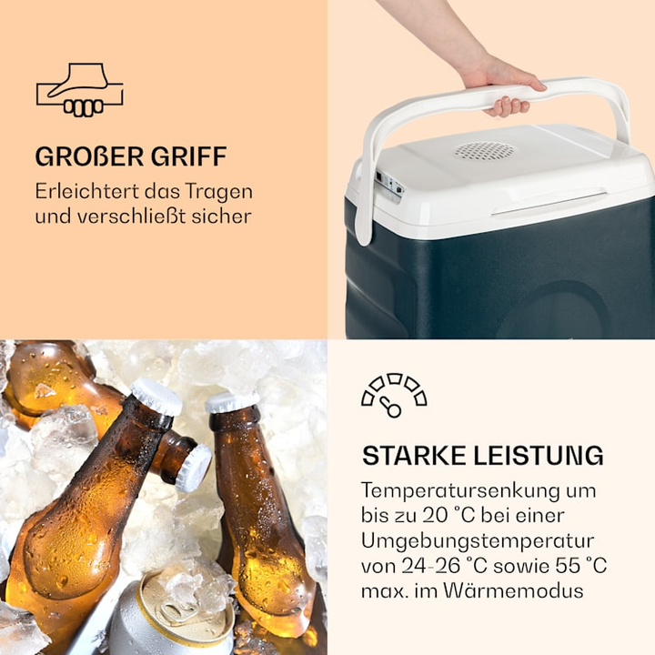 Klarstein Beer Belly 29 Elektrische Kühlbox Warmhaltebox Kühltruhe Isolierbox  B-Ware