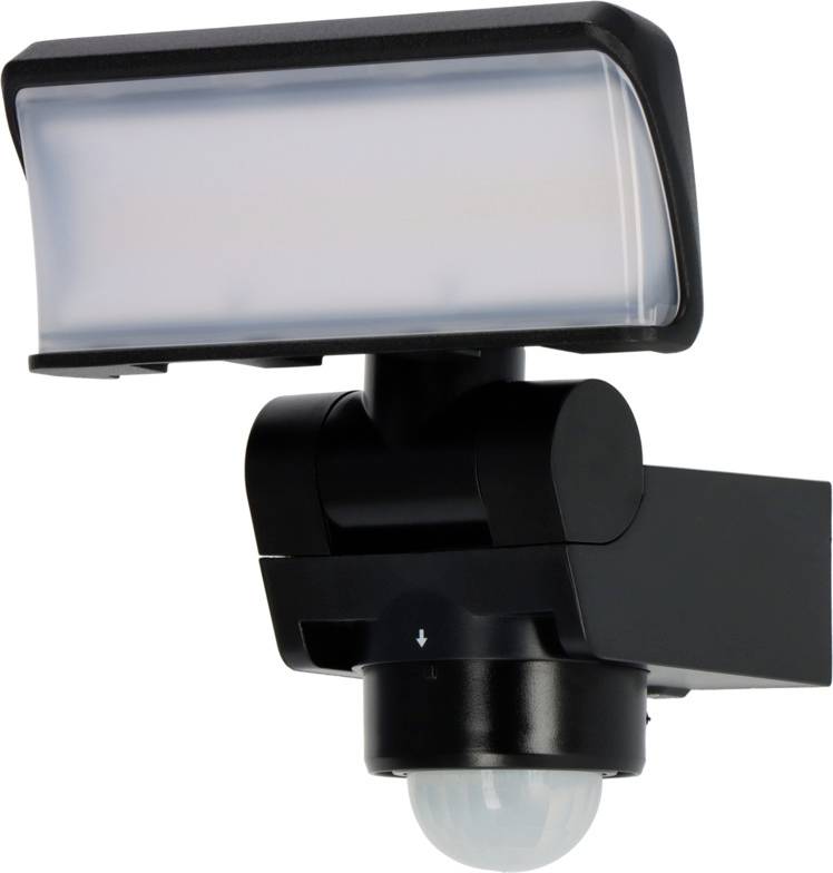 Brennenstuhl LED Strahler Wandleuchte WS 2050 SP Bewegungsmelder 1680lm schwarz - 4007123680108