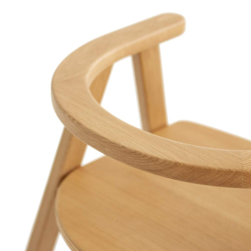Nobodinoz   Growing Green Kinderstuhl Eiche Natur Möbel Stuhl Sitzmöbel Hocker B-Ware