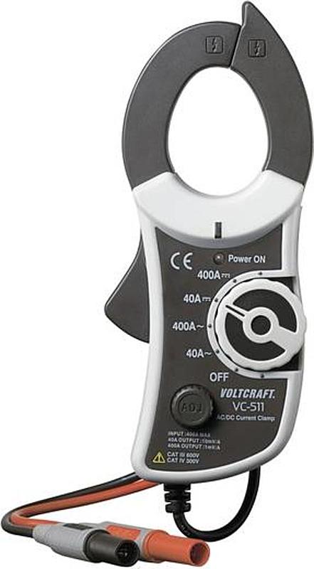Voltcraft Vc 511 Stromzangen Adapter 400 A Ac/Dc, Bis 30 Mm Adapter Stromzange   B-Ware