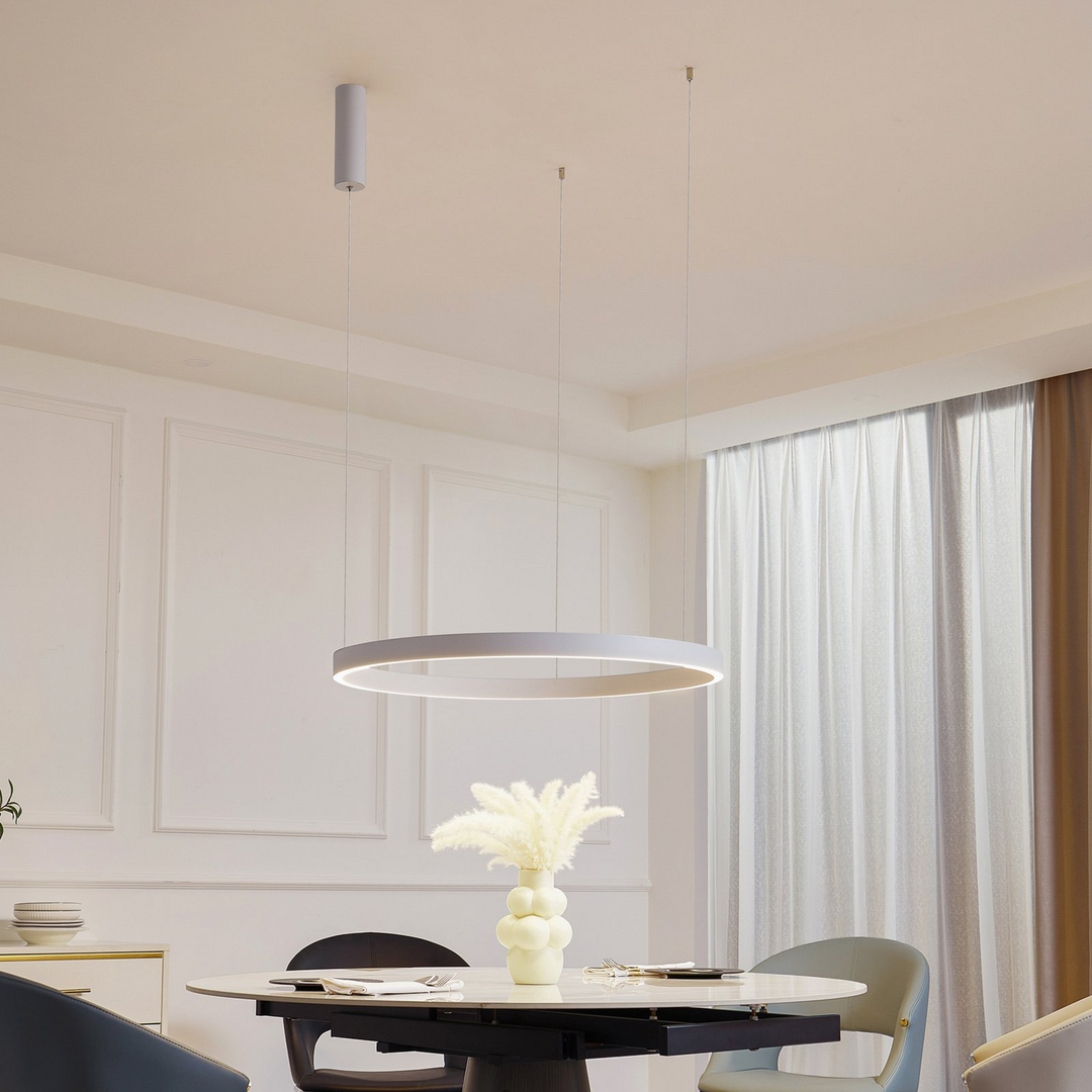 Arcchio Answin Led Hängeleuchte 49 W Weiß Hängelampe Lampe Leuchte Spot Lic228 B-Ware