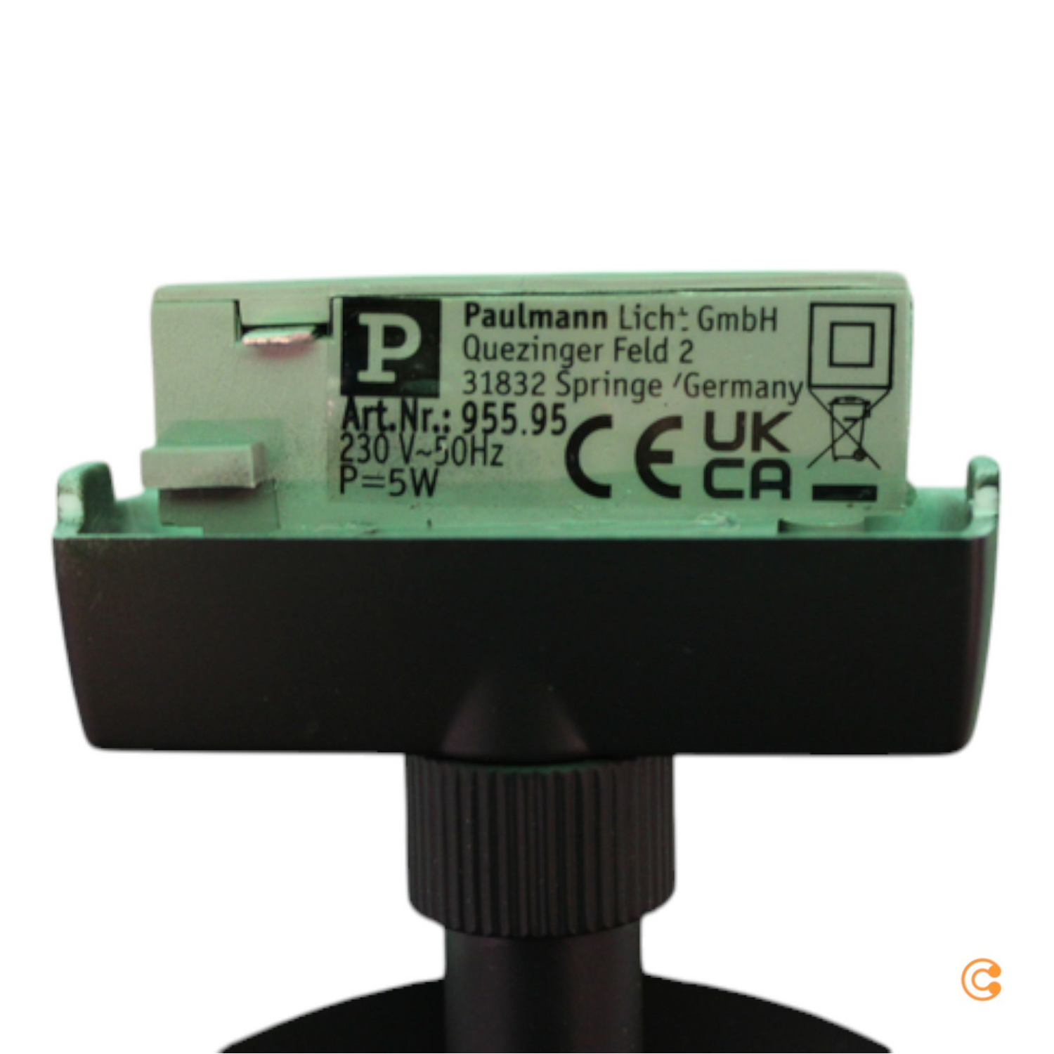 B-Ware Paulmann U Rail Circle Spot 3stepdim 4.000 K Schwarz Strahler Deckenleuchte La919 - 4000870955956